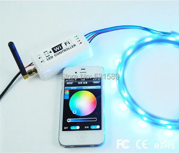 Беспроводная Светодиодная лента RGB с Wi Fi контроллер для iOS iPhone Android 5 шт.|control boat|led