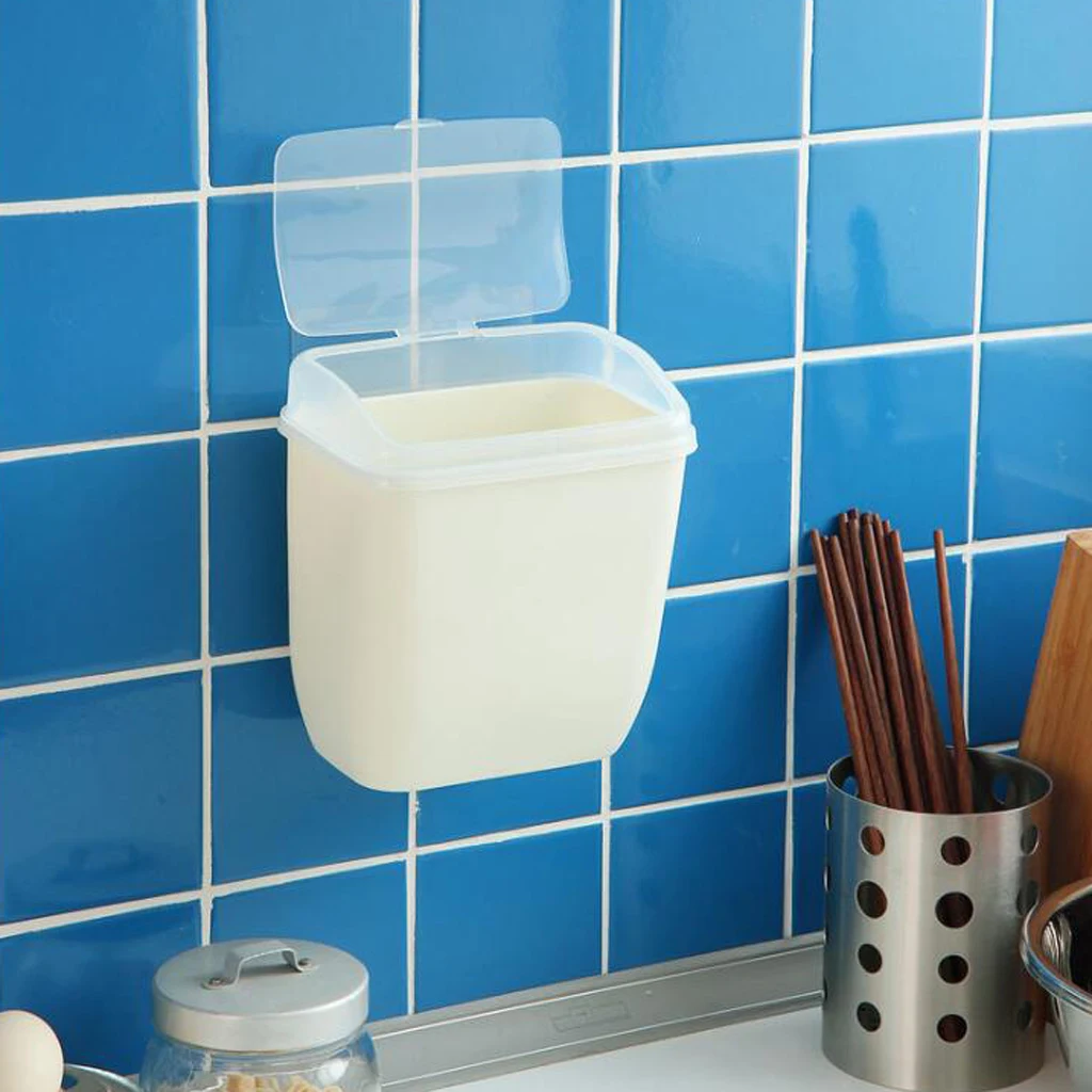 Настенный мусорный бак мусорная корзина для ванной комнаты кухни офисного