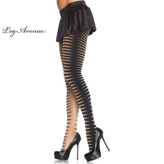 Leg Avenue Колготки прозрачные два Цвет с полосками цирк |