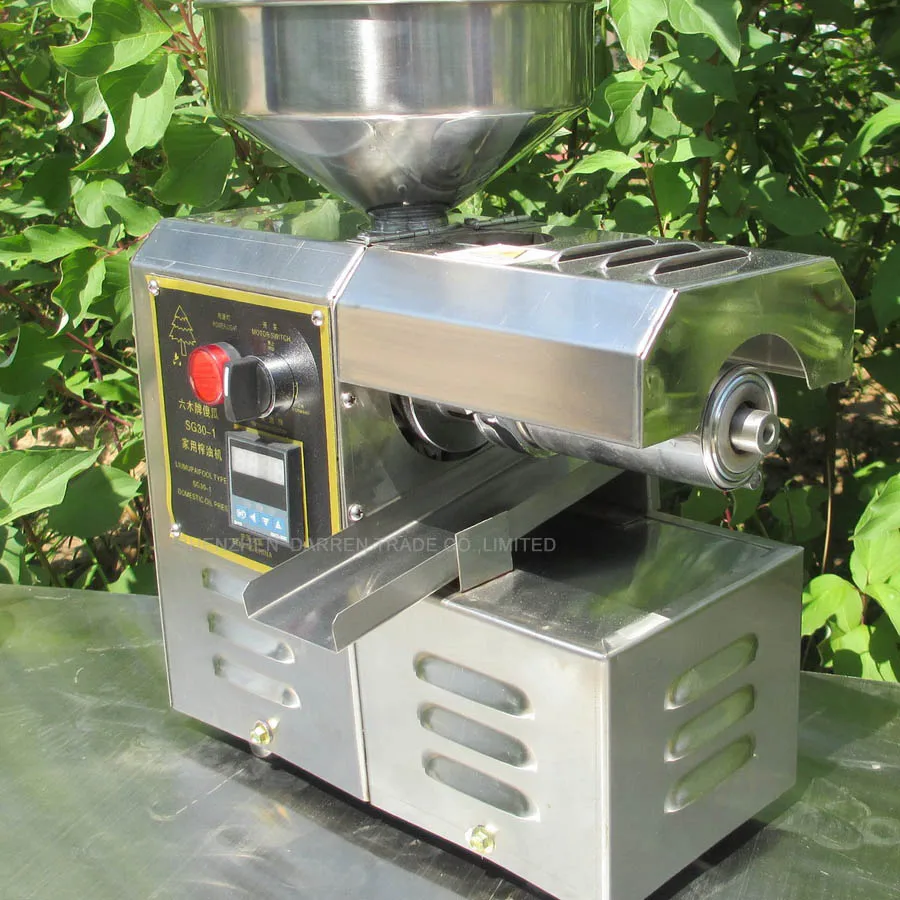 Бытовая машина для производства масла пресс съедобного высокая скорость