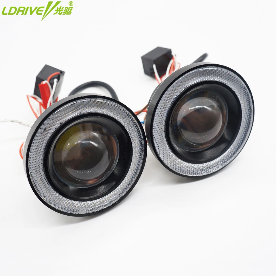 2 шт./лот Высокое качество 30W COB машинные LED объектив ангельские глазки