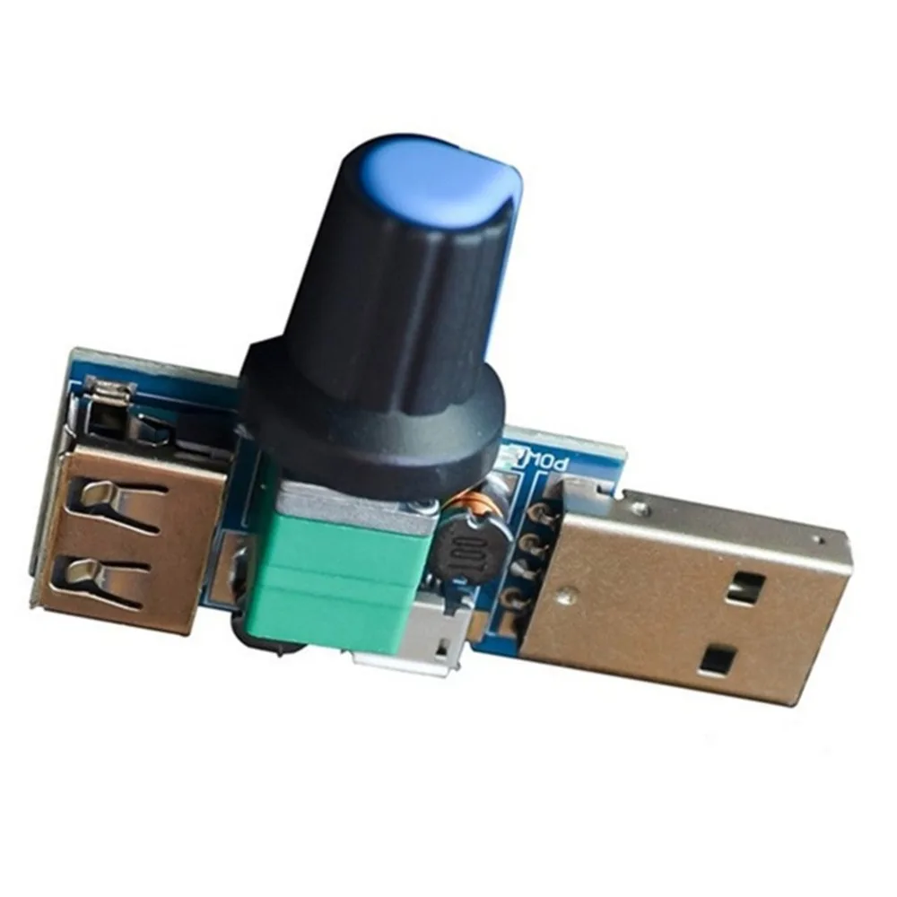 USB вентилятор регулятор скорости ветра громкости воздуха печатная плата