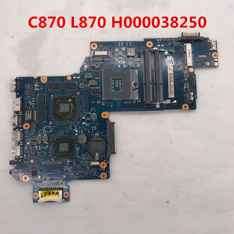 Высокое качество для Satellite C870 L870 материнская плата ноутбука H000038250 HM76 DDR3 100% Полная