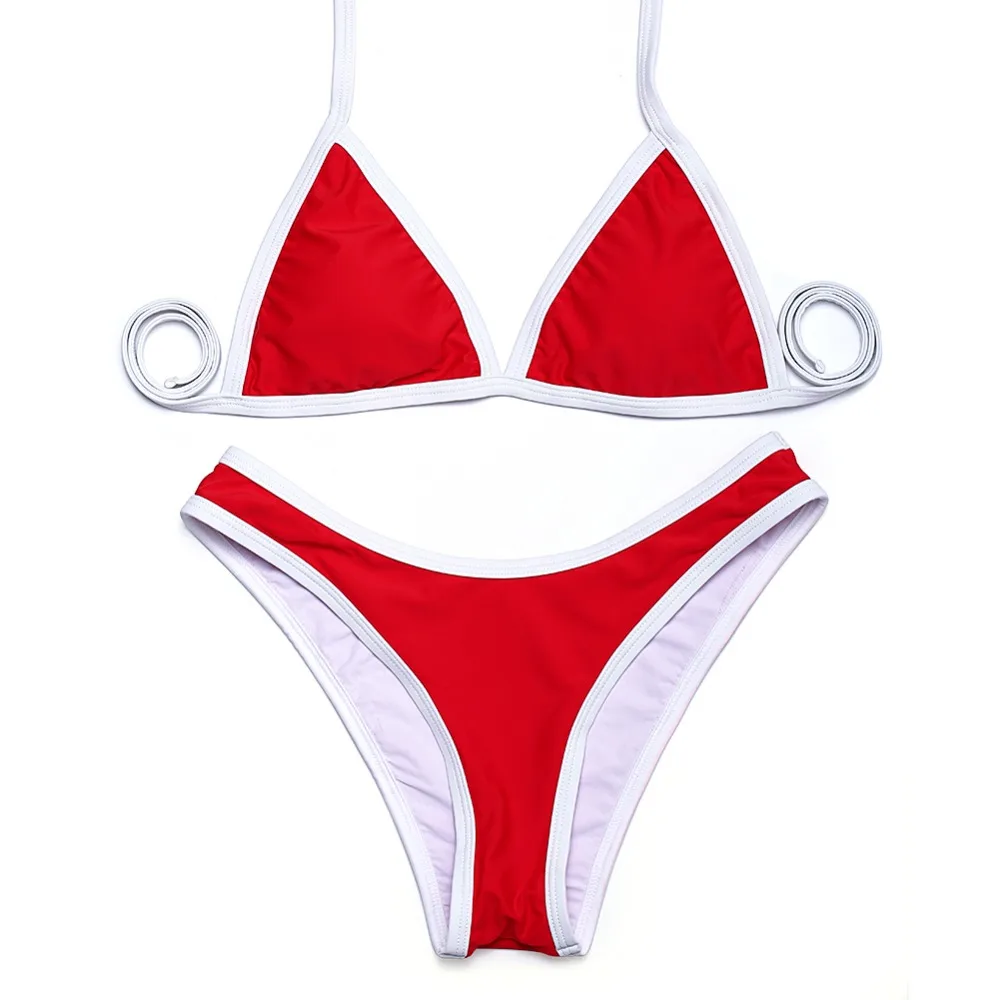BANDEA 2019 купальники бикини сексуальное Бразильское с лямкой на шее летние женские