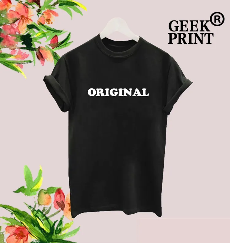 Оригинальная красная графическая женская футболка со слоганом белая черная