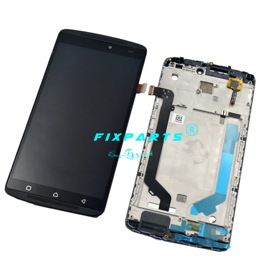 Популярный черный ЖК дисплей Lenovo A7010 экран с рамкой сенсорная панель дигитайзер