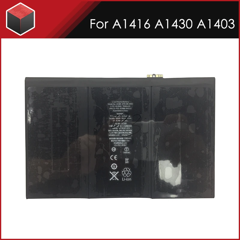 Замена батареи планшета для Apple ipad 3 A1416 A1430 72 V 11560mAh батарея бесплатные инструменты