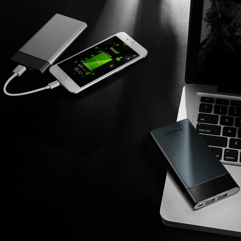 Teclast 10000 мАч Мощность Bank Micro USB двойной Вход Smart Digital Дисплей Мобильный Внешний