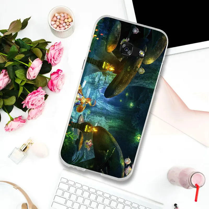 For Samsung Galaxy J3 J4 J5 J6 J7 J8 A3 A5 A7 2016 2017 2018 Coque Bags Silicone Xenoblade Chronicles Games Soft TPU Phone Cases | Мобильные