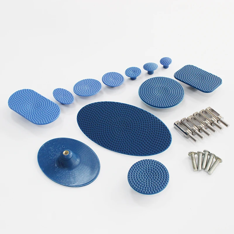 pdr tools body car repair glue puller pads for paintless dent removal nylon plastic extra large with pulling hook screw