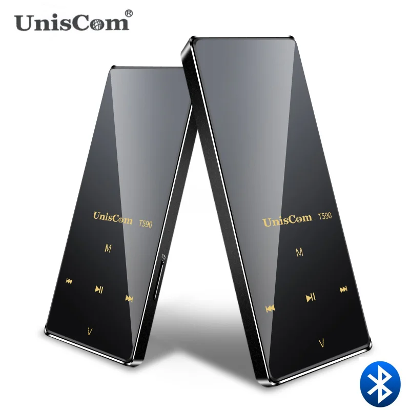 Uniscom Новое металлическое зеркало Bluetooth Спорт без потерь HiFi MP3 плеер портативный