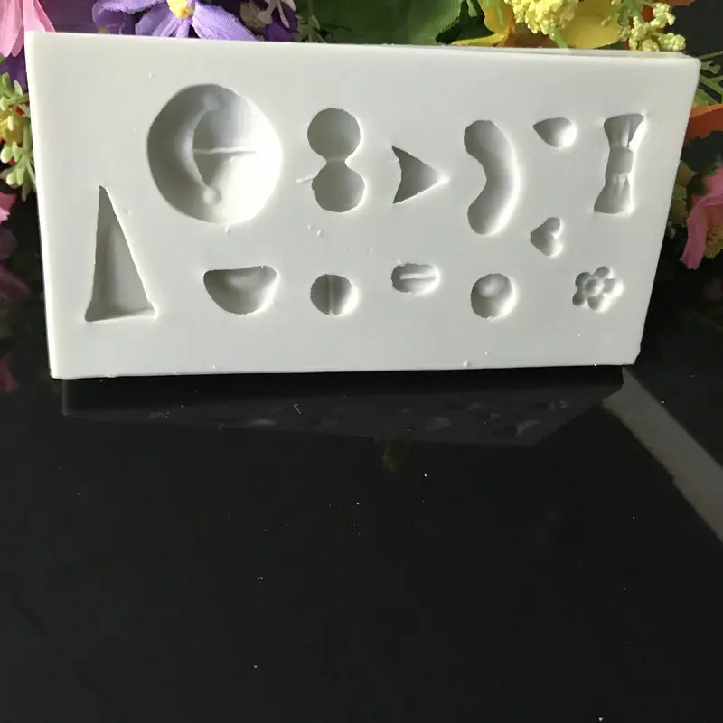 3D силиконовая форма для лица и глаз животных инструмент декорирования тортов