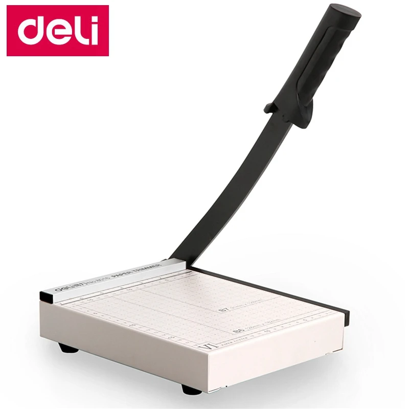 [ReadStar]Deli 8016 ручной триммер для бумаги размер 200x180 мм (8 &quotx 7&quot) маленький с резаком