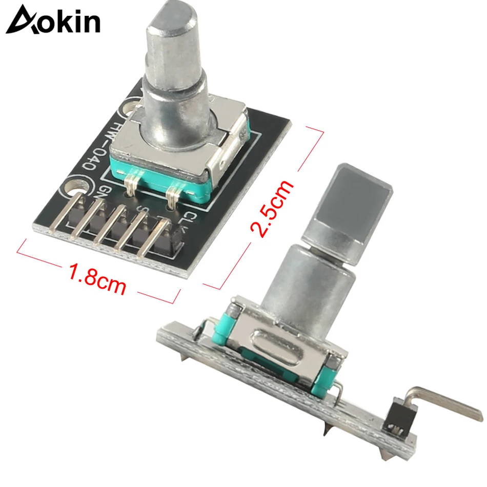 KY-040 модуль поворотного датчика Arduino AVR PIC с углом поворота 360 градусов |
