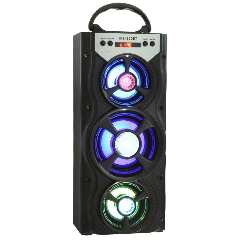 Mesuvida MS-220BT портативный беспроводной светодиодный Светодиодный динамик Bluetooth