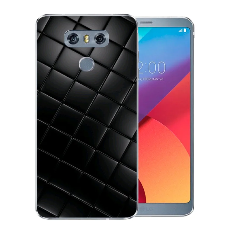 5 7-дюймовый чехол для LG G6 мягкий ТПУ LGG6 с красочным рисунком ультра тонкий