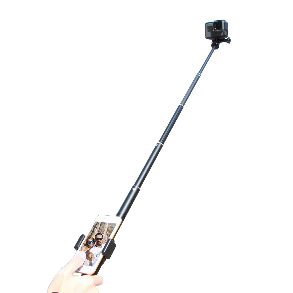 Выдвижной Штатив ручной монопод для DJI Osmo Xiaomi Yi 4k 2 GoPro 7 6 5 4 аксессуары для мобильного телефона