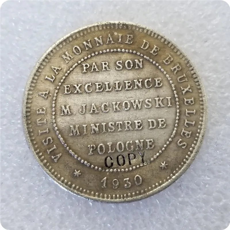 1930 Польша копия монет памятные монеты-Реплика медаль коллекционные монеты | Дом и