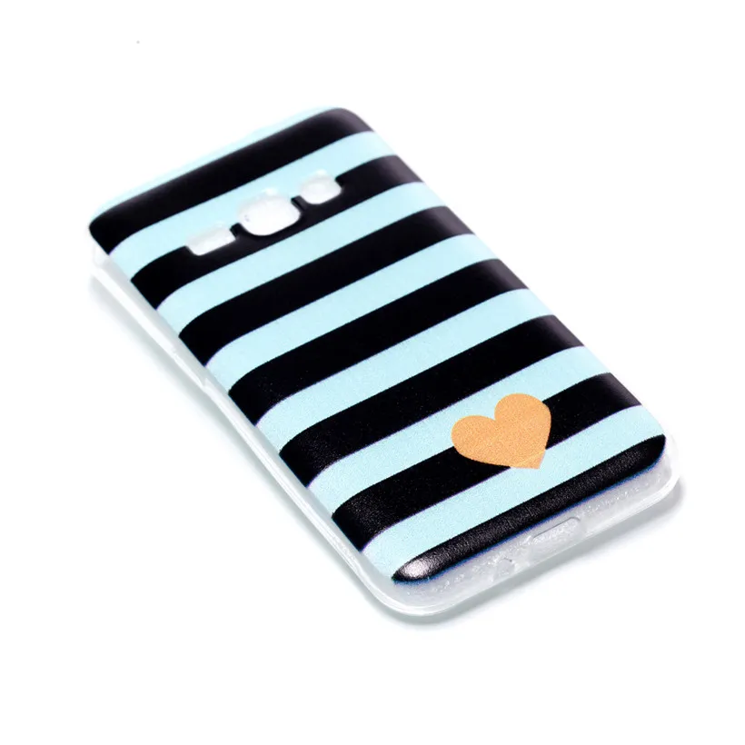 HEMASOLY Case For Samsung Galaxy J1 2016 J120F J120H J120M Silicone Soft TPU Flower Protective Back Cover |
