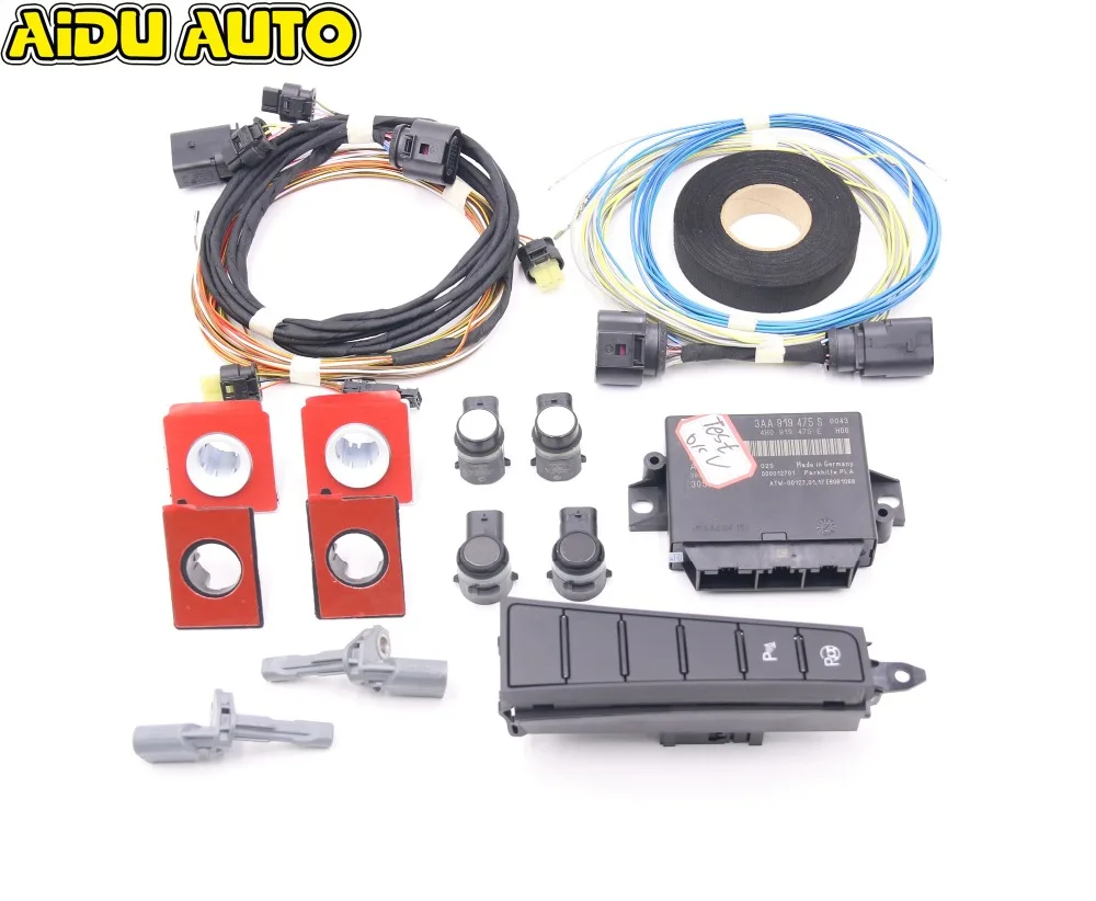 Интеллектуальная Автостоянка Assist Park PLA 2 0 для VW Passat B7 CC 3AA 919 475 S/M 8K до 12K|Датчики