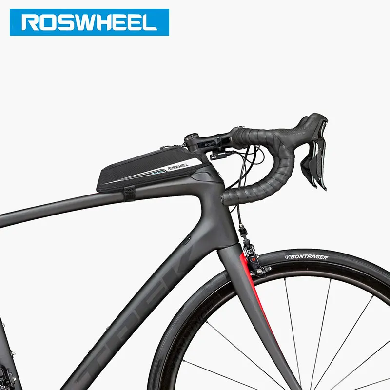 ROSWHEEL велосипедная Рама сумка для велосипеда тонкий чехол хранения седельные