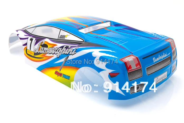 Детали для радиоуправляемого автомобиля YUKALA 1/10 1:10 R/C Корпус кузова 200 мм S022B|car body