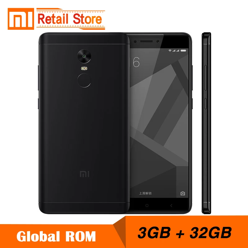 Оригинальный Xiaomi Redmi Note 4x3 ГБ 32 мобильный телефон 4 x Snapdragon 625 восьмиядерный