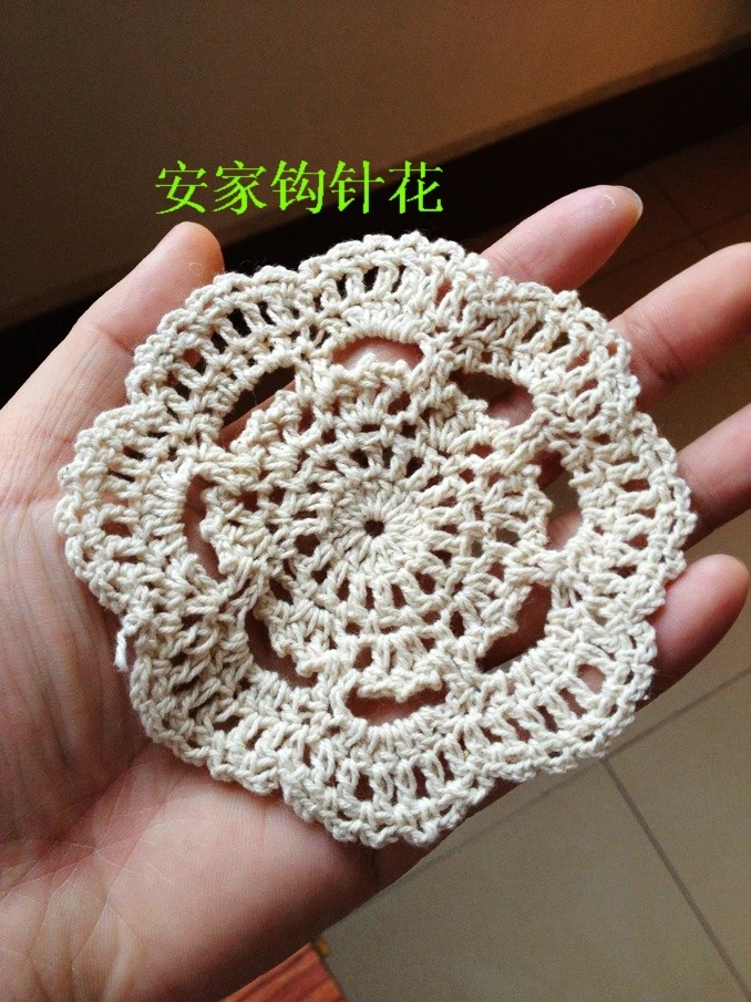 Бесплатная доставка Модный хлопковый вязаный кружевной фетр ZAKKA 20 шт./партия