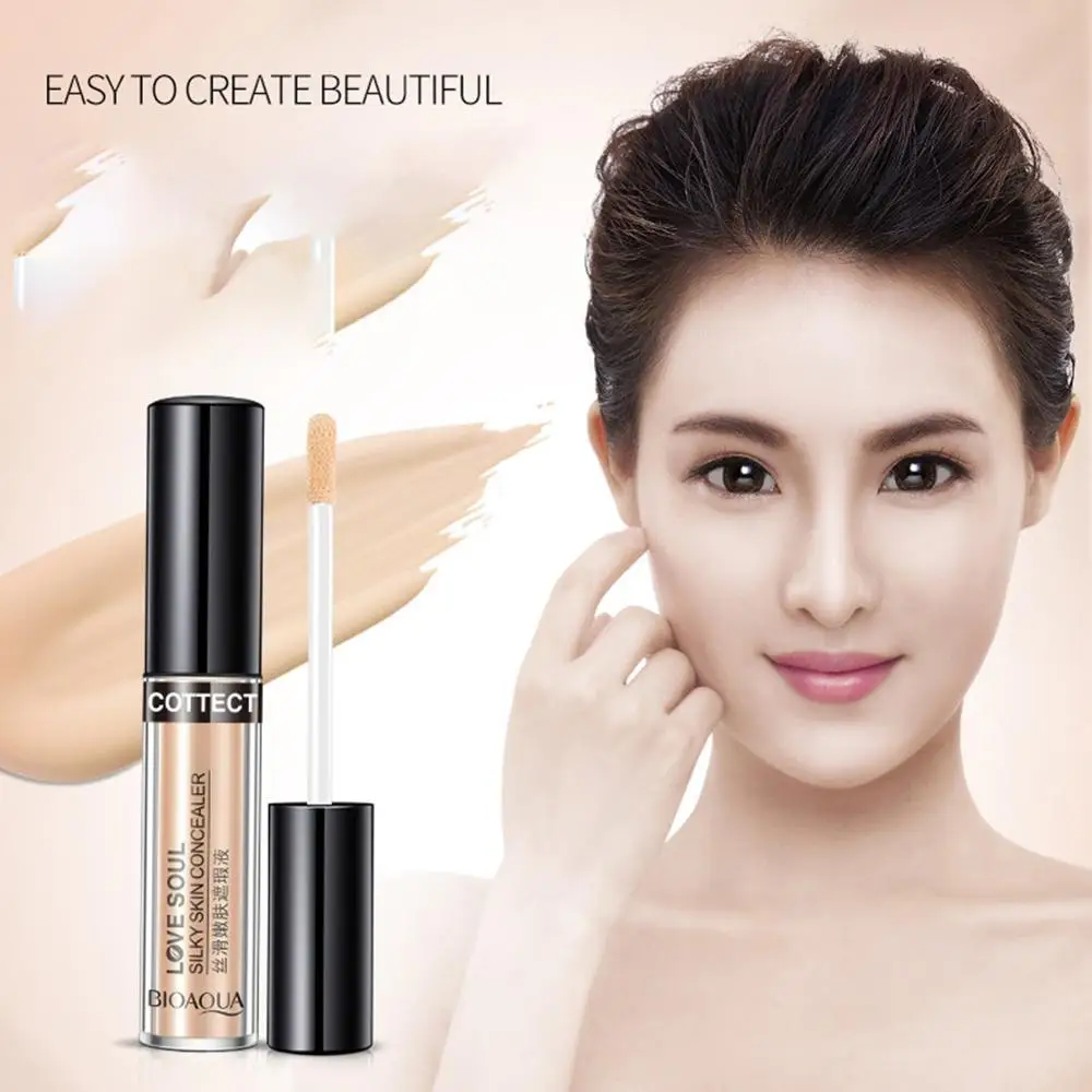 Шелковистая омоложение кожи жидкий консилер изоляция стерео Ремонт Жидкий
