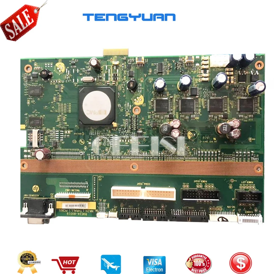 CR357 67049 Designjet T920 T1500 T2500 Mercury Engine PCA SV PCB04 Formatter Board Main boad чернильный принтер|Детали