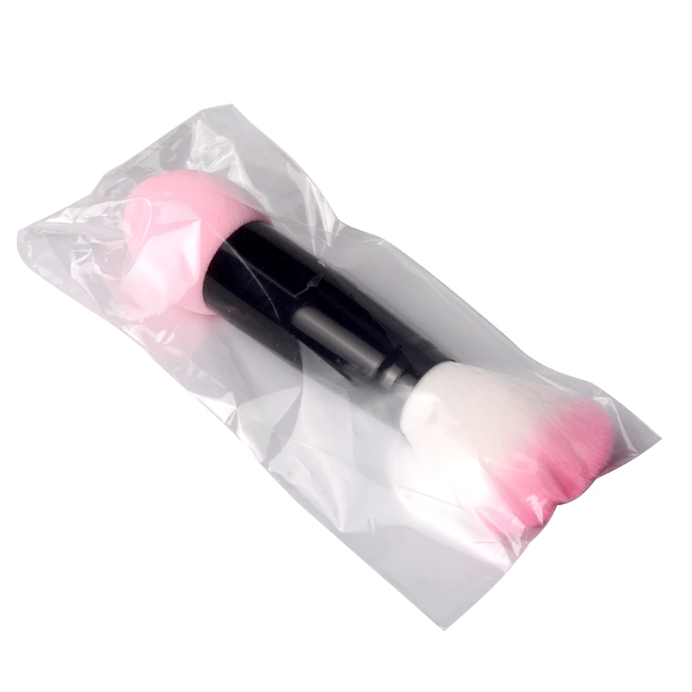 1pc Professional Make up Brush Two Head Nylon Blush Brushes Foundation Concealer Sponge For Liquid Cream Powder Makeup Tools | Красота и