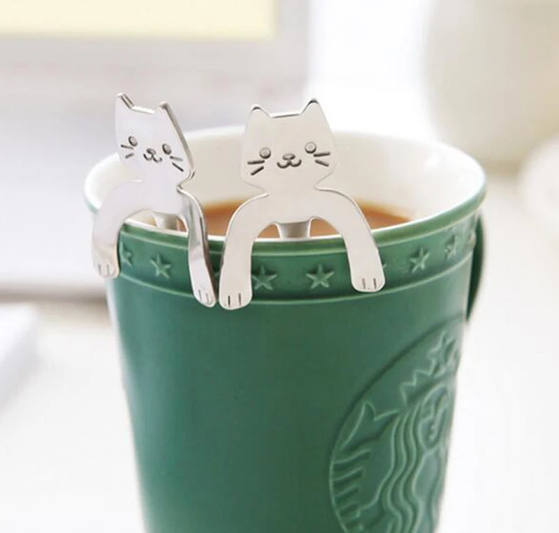 1 штука милое нижнее белье с рисунком кота из мультфильма Нержавеющая сталь