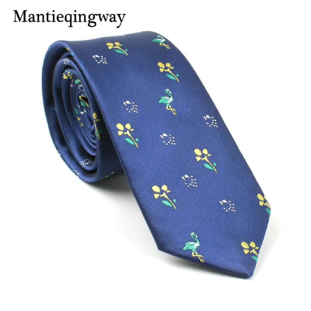 504 Классические мужские галстуки Mantieqingway, 6 см, с рисунком акулы из мультфильма, галстуки на шею, полиэстер, животные, цветочный галстук для мужчин, свадебный смокинг, Gravatas - Цвет: 504