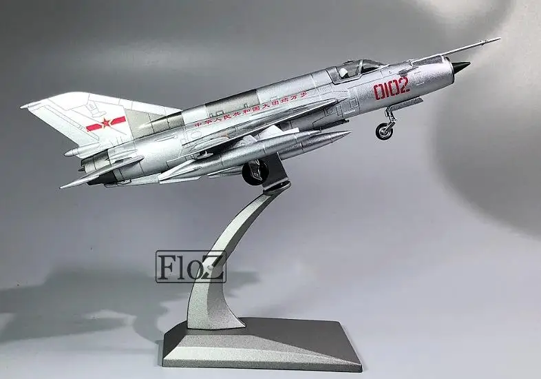 MIG-21 1/72 diecast plane model aircraft WLTK |