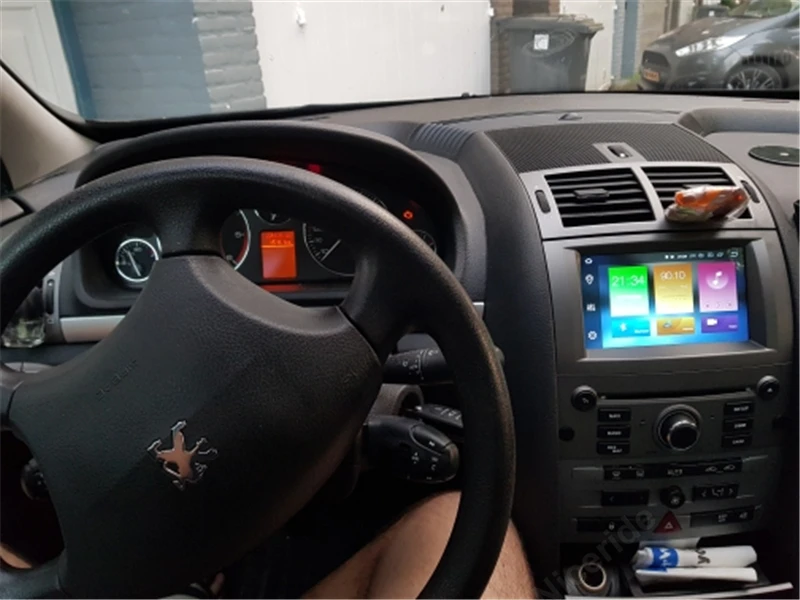Ips Авторадио Android 8 dvd-плеер автомобиля для peugeot 407 2010-2004 gps навигация головное