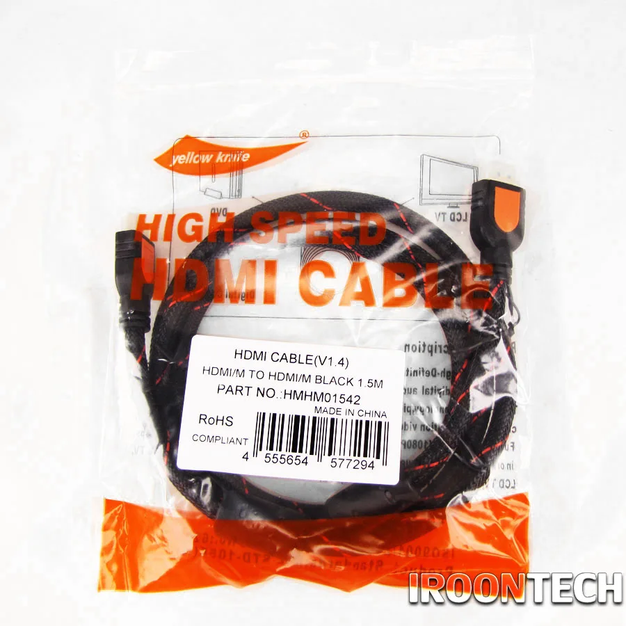 1.5MTS 1 5 м v1.4 кабель HDMI 1080 P видео для Raspberry PI 3 и банан Pi BPI-R2 BPI-M3 BPI-M64 BPI-M2 + Ультра |