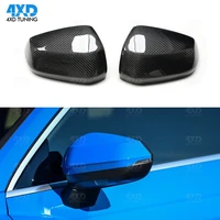 q3 carbon mirror cover replacement for audi q2 2019 side rearview mirror cover with without lane turn assist car accessories