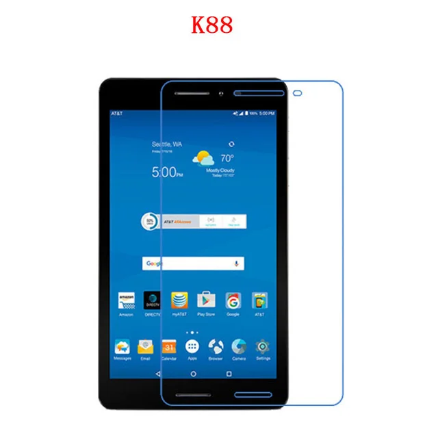 Прозрачная защитная пленка для экрана против отпечатков пальцев ZTE Trek 2 HD K88 8