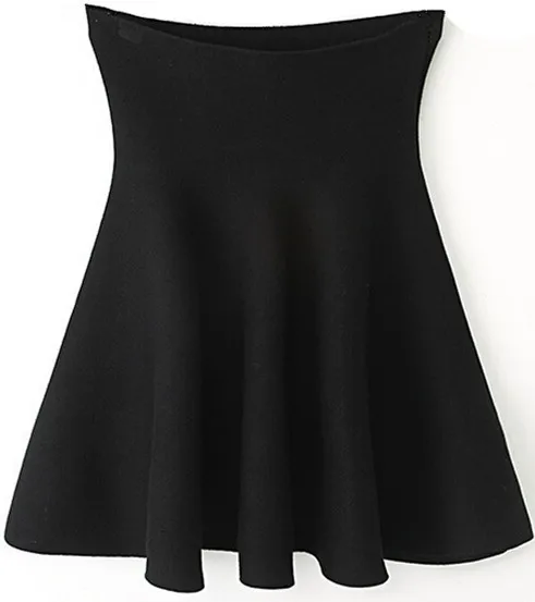 Юбка MWSFH Женская трикотажная с эластичной высокой талией мини-юбка