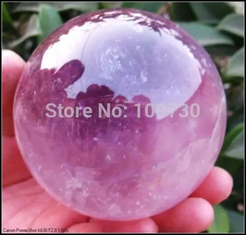 Wholesale discount 001210 AAA NATURAL AMETHYST QUARTZ CRYSTAL SPHERE BALL Healing |