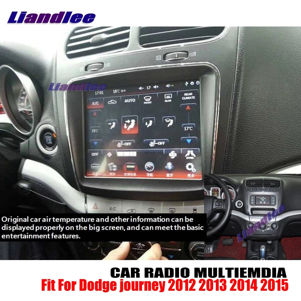Liandlee для Dodge journey 2012 2013 Android автомобильный CD dvd-плеер радио gps-навигатор карты камера OBD tv HD экран