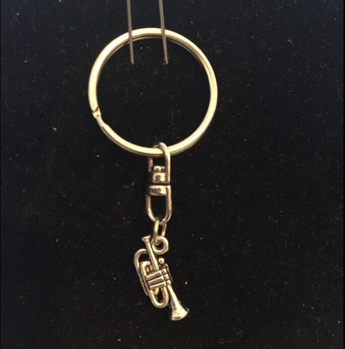 10 шт./лот модные ювелирные изделия винтажная серебряная подвеска в форме трубы