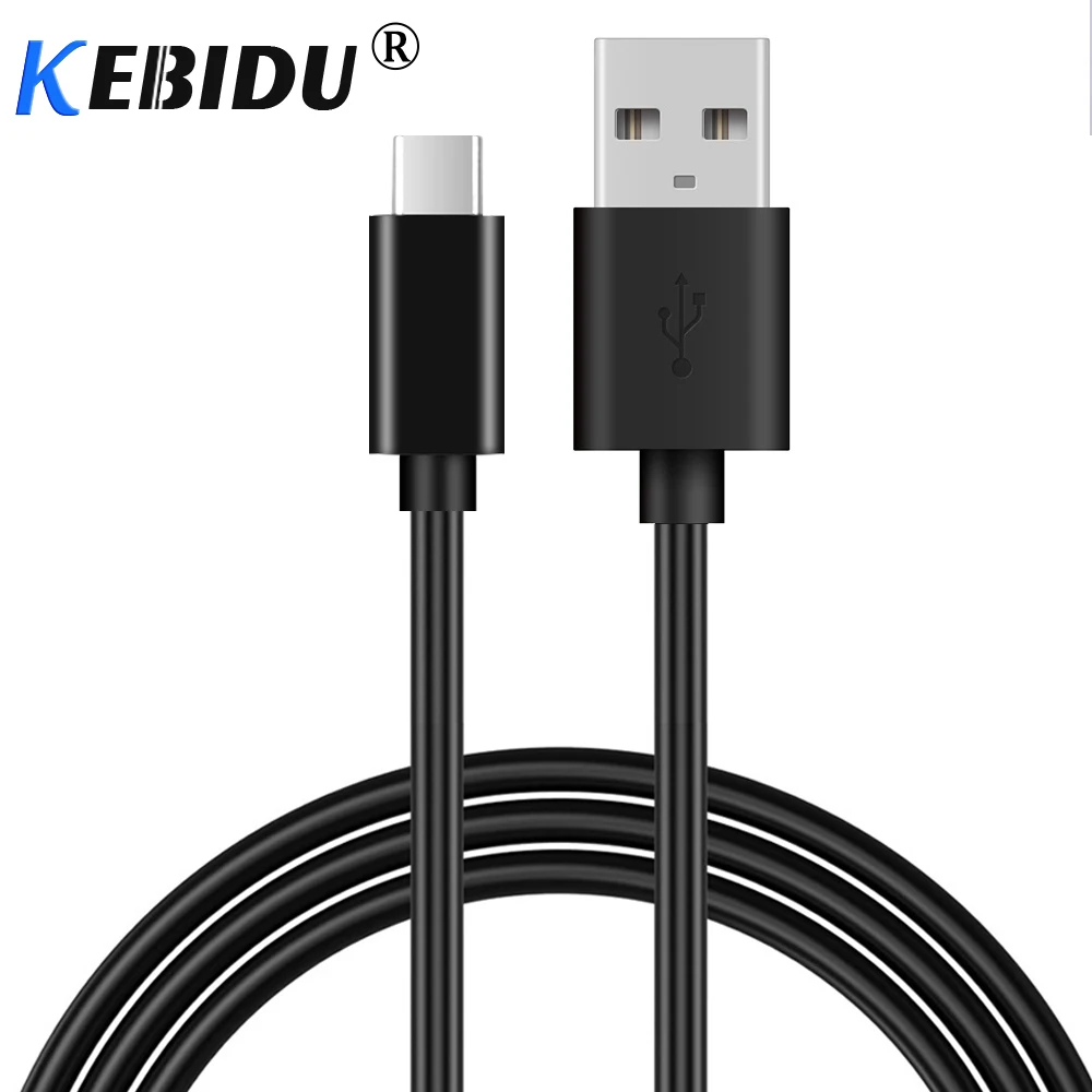 Kebidu мини 1 м USB Type C кабель для зарядного устройства Samsung Xiaomi Redmi Note 7 K20 Oneplus Pro