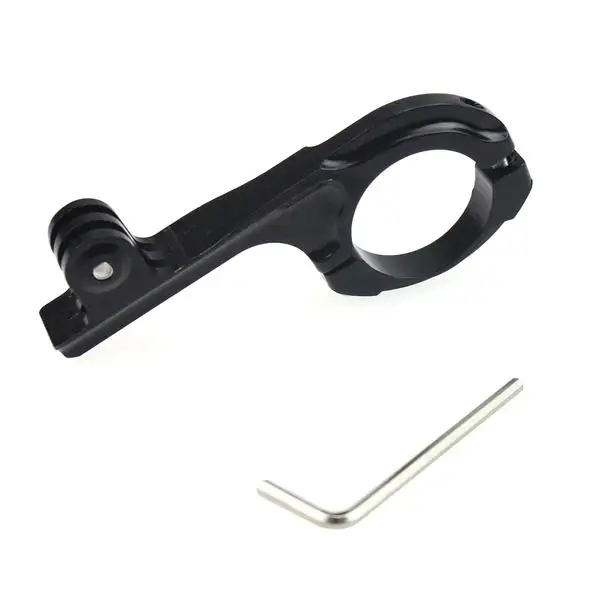 Черный алюминиевый держатель на руль велосипеда и мотоцикла 31 8 мм для Gopro HD Hero 2 3 4