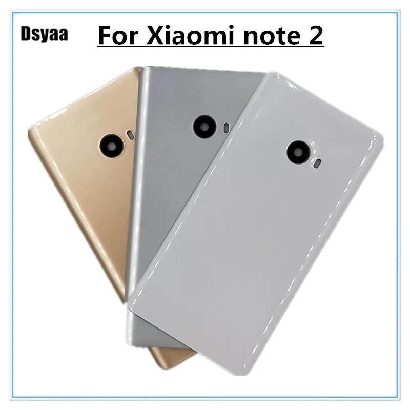 5 7 дюймов для Xiaomi Mi Note 2 задняя крышка батареи Дверь Задняя стеклянная корпуса