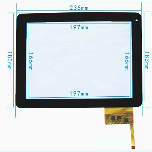 

New 9.7" Storex Ezee Tab 971 Tablet Touch Screen Panel Digitizer Glass Sensor Parts Replacement Free Shipping