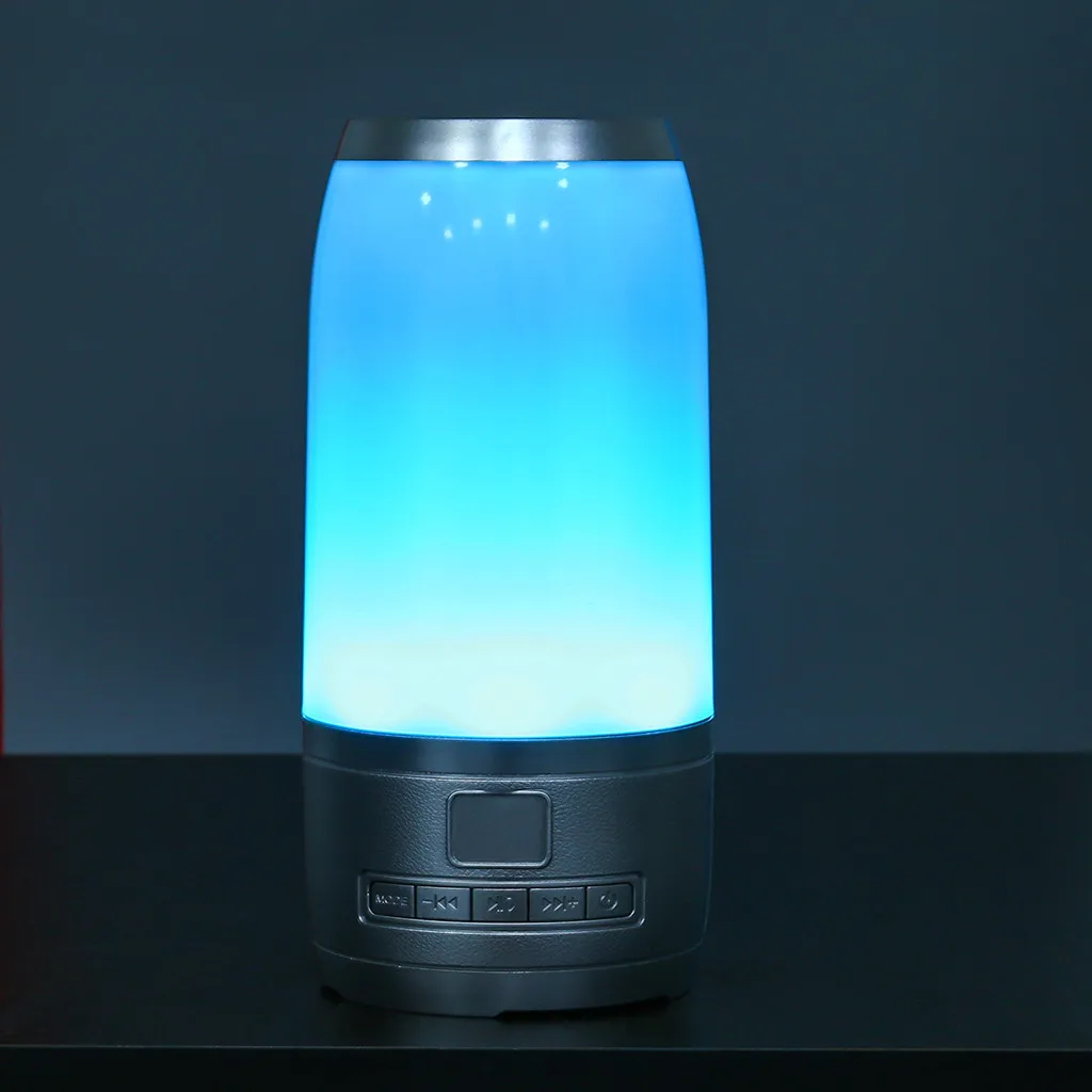 Bluetooth динамик мини беспроводной громкоговоритель Crack LED TF USB Сабвуфер bluetooth