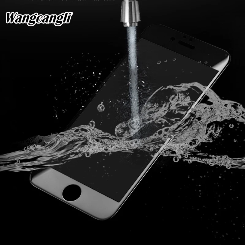 4D Защитное стекло для iphone 7 Полное покрытие экрана жесткий край защита закаленное