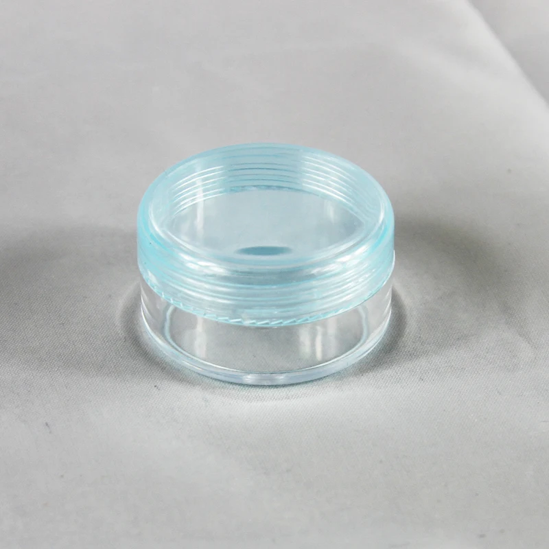 100pcs 10g 10ml Clear Cosmetic Empty Container Jar Pot Eyeshadow Makeup Cream Lip Balm Refillable Bottles Plastic Mini bottle | Красота и