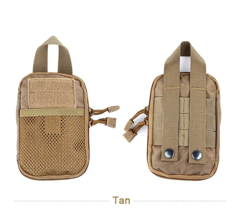 1000D Военный нейлоновый EDC Чехол Molle Mesh инструменты аксессуары Сумки для охоты на открытом воздухе поясные сумки многоцелевой карман для хранения